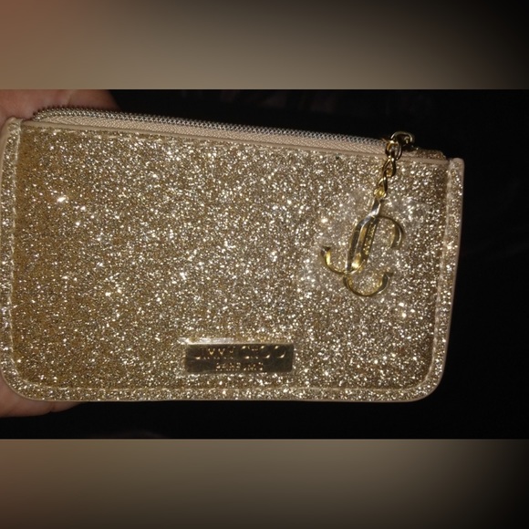 NWOT Jimmy Choo Cosmetic Bag & Charm - Picture 8 of 8